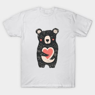 Teddy Bear with a heart. Valentine's Day Gift T-Shirt